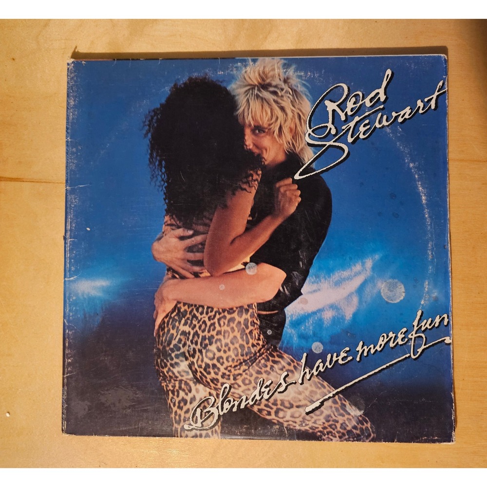 Rod Stewart Blondes Have More Fun LP Vinyl Record Album 1978 BSK 3261